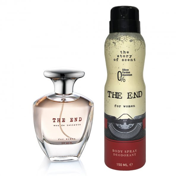 The End EDT Kadın Parfüm 100 ml ve Deodorant 150 ml ürün görseli 1