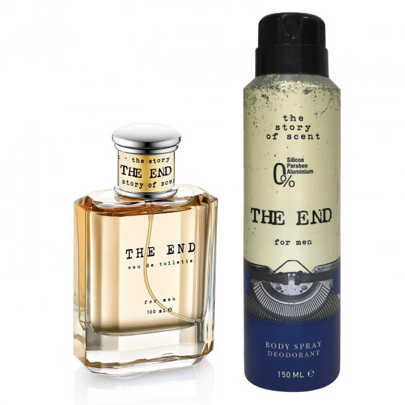 The End EDT Erkek Parfüm 100 ml ve Deodorant 150 ml ürün görseli 1