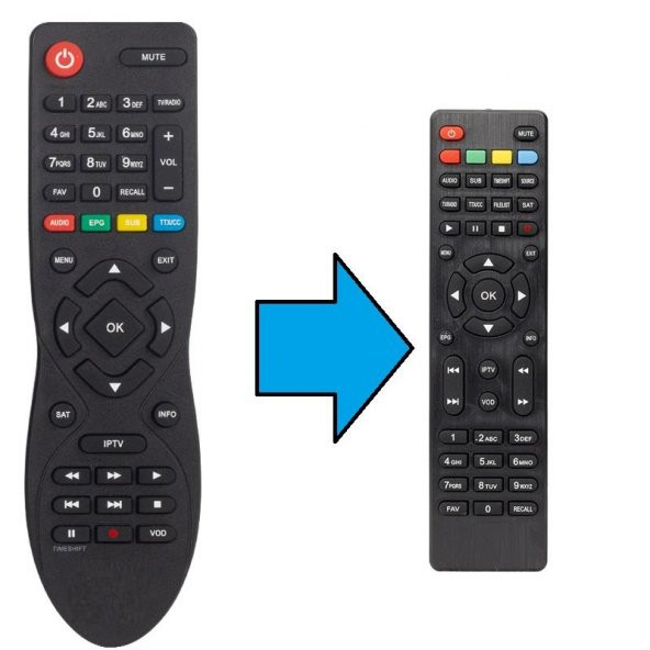 Threebox GreyONE+ Uydu Alıcısı Kumanda ürün görseli 1