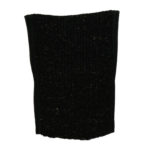 Doğal Keçi Kılı El Geçmeli Siyah Sırt ve Vücut Kesesi 26 x 18cm ürün görseli 1