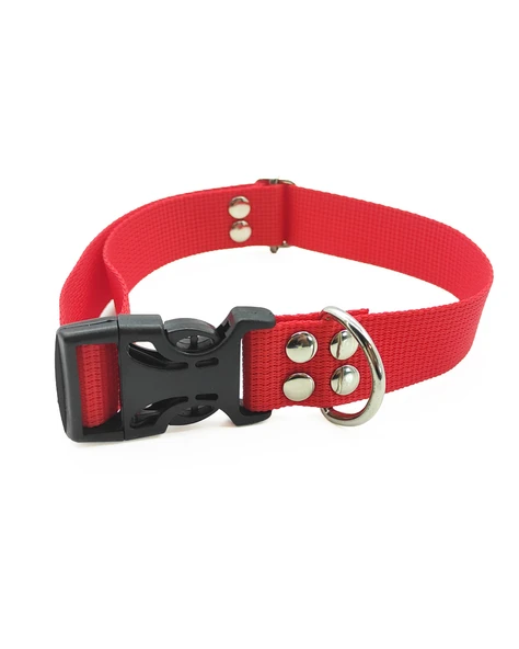 Ayarlanabilir Köpek Tasması Kırmızı ürün görseli 1
