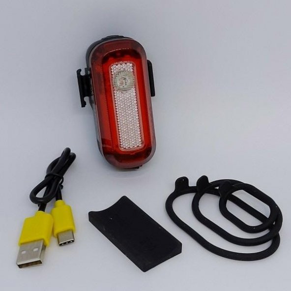 Moon Sirius USB 200 Lümen Arka Lamba - Resim 6