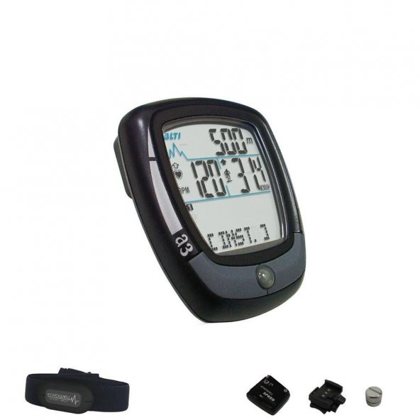Echowell Km Saati ECA3 46 Fonk Kablosuz/Altımeter/Heart Rate/Sıca ürün görseli 1