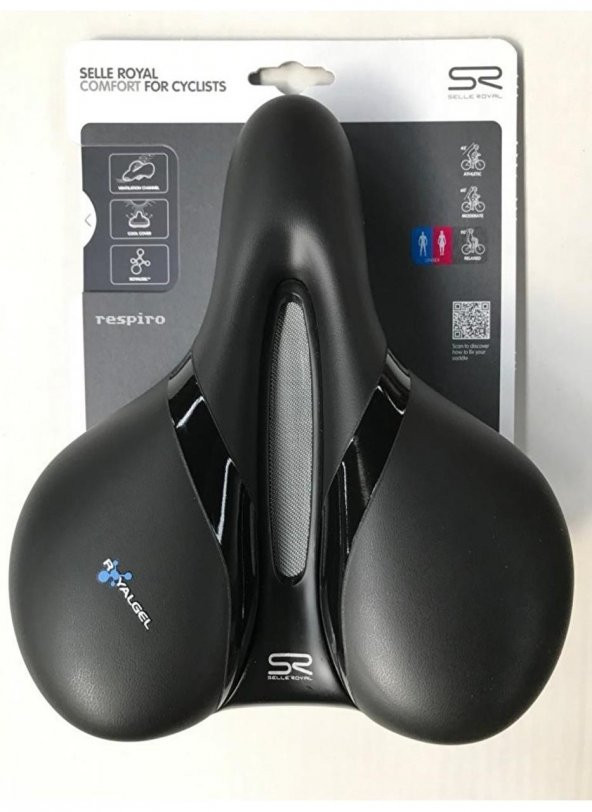 Selle Royal Respiro Relaxed Unısex Sele - Resim 3