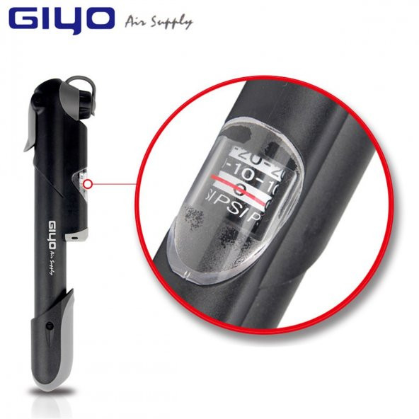 Giyo Gp-41S Basınç Göstergeli Mini Pompa ürün görseli 1