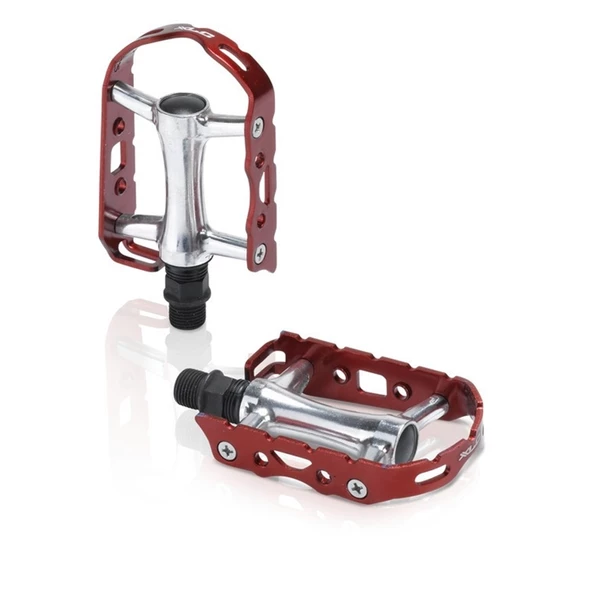 XLC PEDAL MTB ULTRALIGHT PD-M15 ALUMINYUM GÜMÜŞ YEŞİL  2022 ürün görseli 1