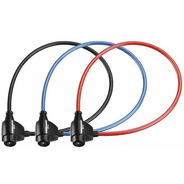 TRELOCK KS 65CM / 8MM ANAHTARLI SPİRAL BİSİKLET KİLİT APARATLI ürün görseli 1
