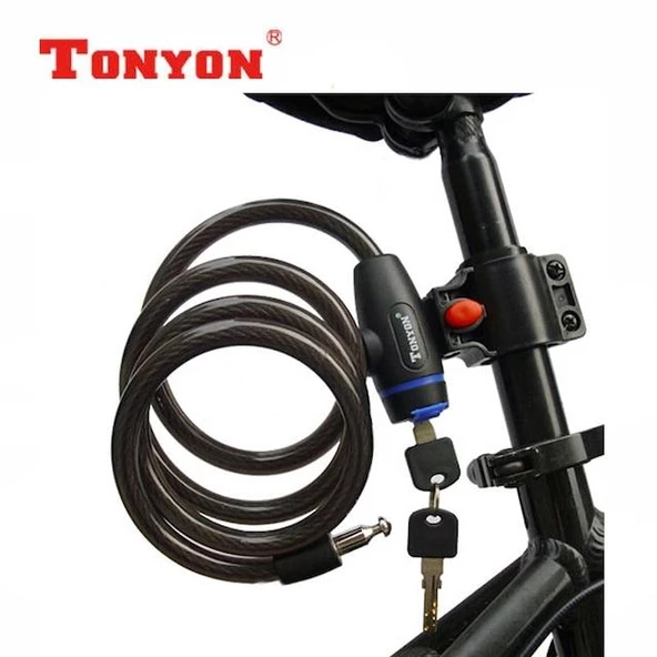 TONYON TY-533 ANAHTARLI HALAT KİLİT 15x1200MM-(ÜCRETSİZ KARGO BU) ürün görseli 1