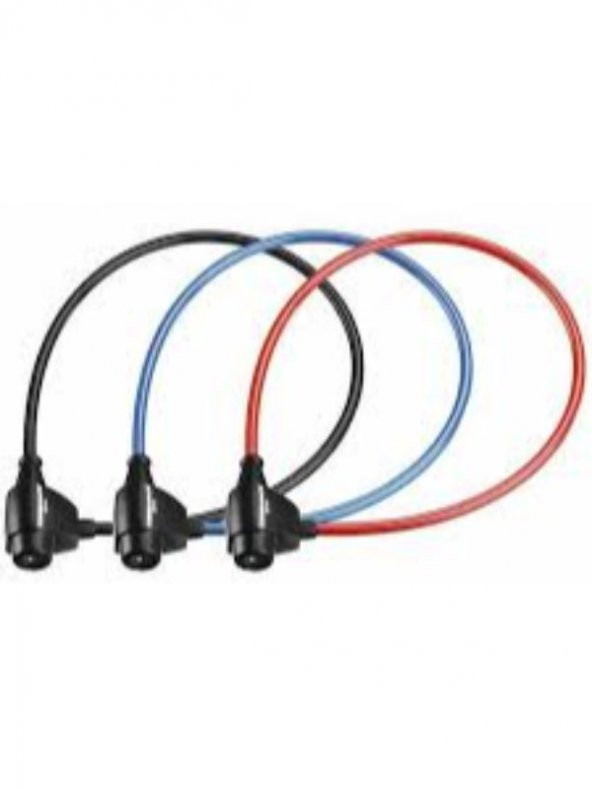 TRELOCK KS 65CM / 8MM ANAHTARLI SPİRAL BİSİKLET KİLİT APARATLI ürün görseli 1