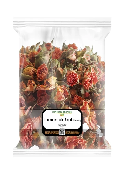 Turuncu Gül Kurusu 250 Gr. Kuru Gül Tomurcuk Yavruağzı Gül Kurusu 0,25 Kg. Turuncu Renk Kuru Gül ürün görseli 1