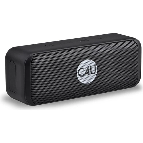 C4U Bluetooth Hoparlör - 10W Stereo Ses - IPX7 Suya Dayanıklılık - Siyah - BHX20 ürün görseli 1