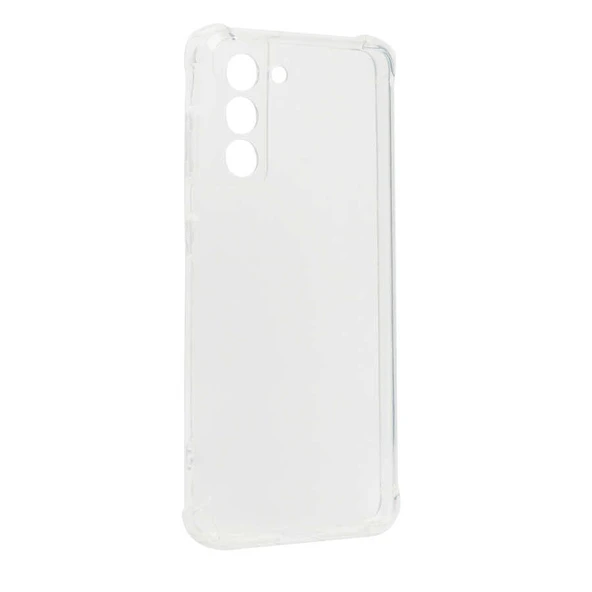 Lexroo Galaxy S21 Kılıf Kamera Korumalı Nitro Anti Shock Silikon - Renksiz