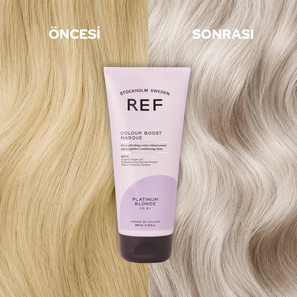 Colour Boost Platinum Blonde 200 ML - Renk Canlandırıcı Maske (Platin Sarı)