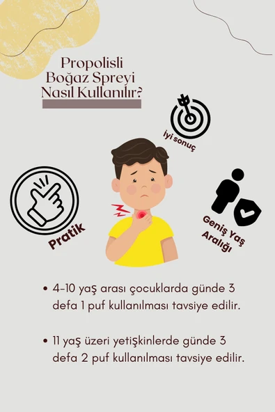 Maxigal Propolisli Ballı Boğaz Spreyi 30 ml - Resim 4