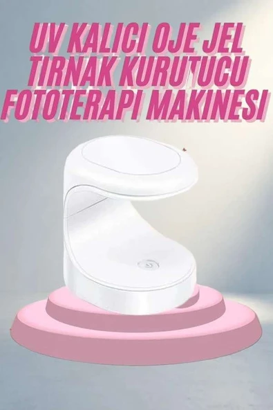 Taşınabilir Oje Kurutucu Fototerapi Makinesi 16 Watt
