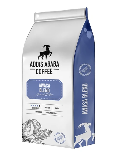 Addis Ababa Coffee Awasa Blend 1000 Gr. Çekirdek Kahve ürün görseli 1