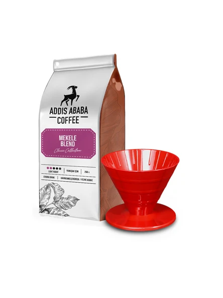 Addis Ababa Coffee Mekele Blend Kahve ve V60 Dripper ürün görseli 1