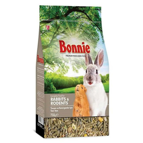 Bonnie Tavşan ve Kemirgenler İçin Tam Yem 750 Gr ürün görseli 1