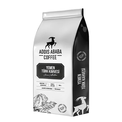 Addis Ababa Coffee Yemen Türk Kahvesi 1000 Gr. ürün görseli 1