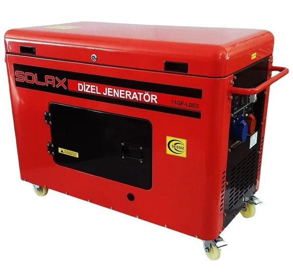 Solax 11GF-LDE Marşlı Kabinli Monofaze Dizel Jenerator ürün görseli 1