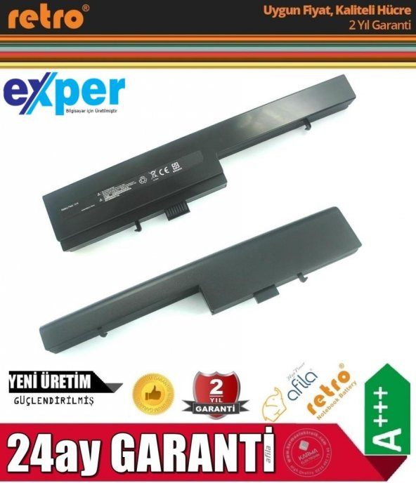 Exper Karizma A15 NR06a Notebook Bataryası, Pil / 6Cell RUNL-004 ürün görseli 1