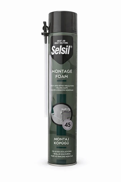 Poliüretan Hortumlu Montaj Köpüğü 845 Gr - 750 Ml
