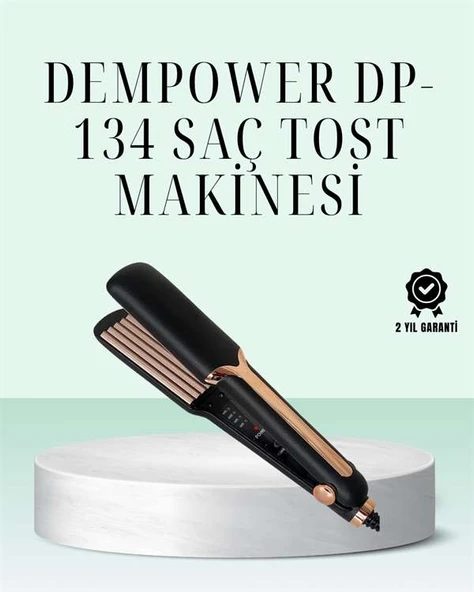 DEMPOWER DP-134 – Isı Ayarlı Saç Şekillendirme Deneyimi