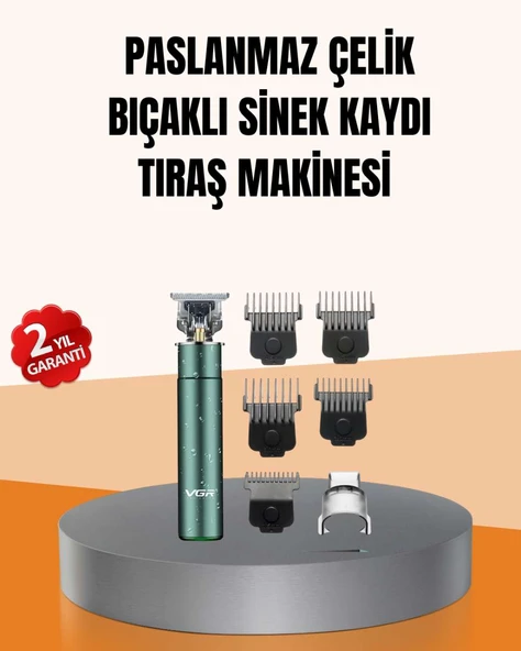 USB Hızlı Şarjlı 3 Saat Kullanımlı Saç Kesme Makinesi