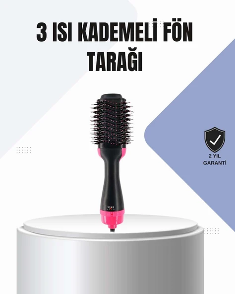 Oval Tasarımlı Profesyonel Fönlü Saç Şekillendirici