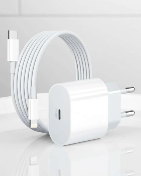 12 11 XR XS X 8 Plus 7 20W PD Lightning Hızlı Şarj Adaptörü