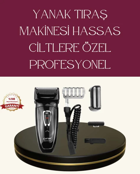 Erkekler İçin Folyo Başlıklı Tıraş Makinesi
