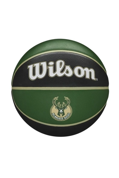 Wilson NBA Team Tribute Milwaukee Bucks Basket Topu ürün görseli 1