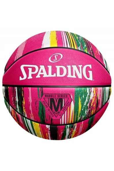 Spalding Marble Series Pink 2021 Basket Topu 84-402Z ürün görseli 1