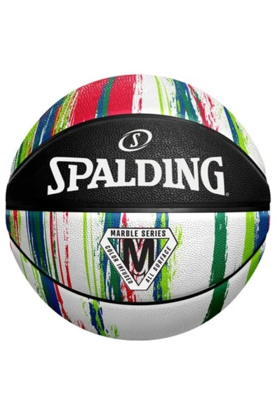 Spalding Marble Series Alt Rainbow 2021 Basket Topu 84-404Z ürün görseli 1