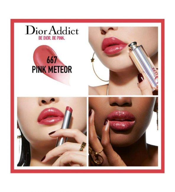 Dior Addict Stellar Shine 667 Pink Meteor Refill ürün görseli 1
