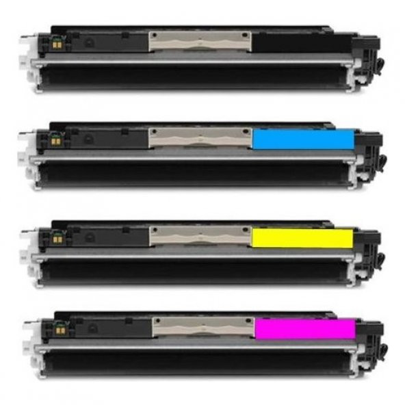 İnkwell Hp Color M176N, M177Fw 130A Cf350A Muadil Toner Seti ürün görseli 1