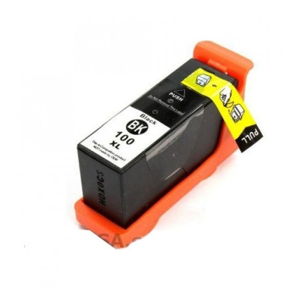 For Lexmark 100Xl/105Xl/108Xl Siyah Muadil Kartuş Yüksek Kapasite ürün görseli 1