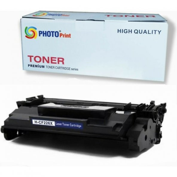 Photo Print Hp 26X / CF226X / 052H- Hp Laserjet Pro Mfp M426FDN Toner 9.200 Sayfa Chipli ürün görseli 1
