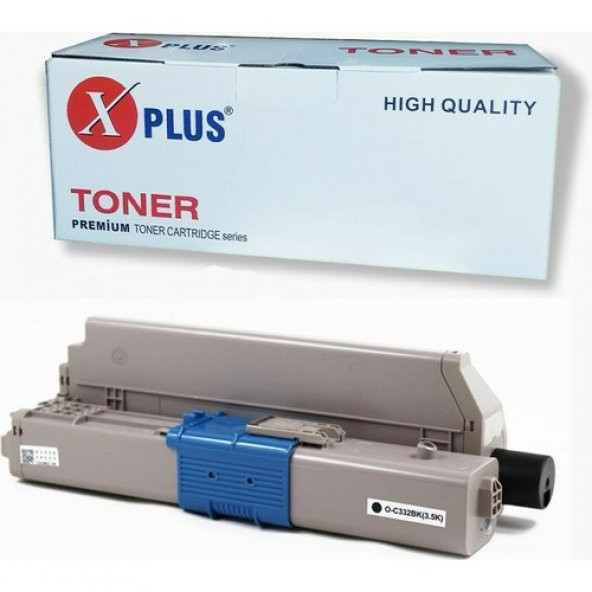 Okı C332DNW C332 / MC363 Siyah Ithal Muadil Toner 3.500 Syf Renkli ürün görseli 1