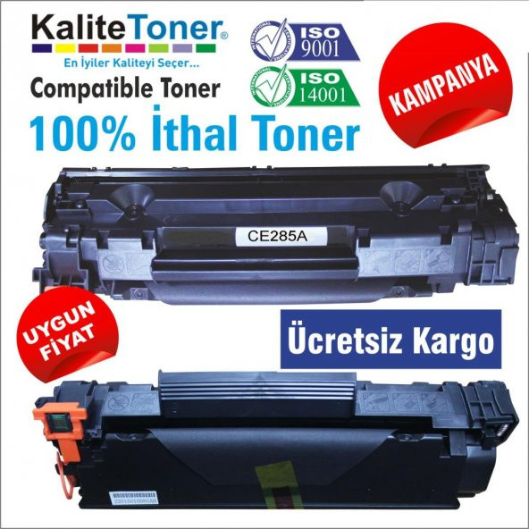 2.000 syf. HP 85A/35A/36A (CE285A)1102 REMAN MUADİL TONER ürün görseli 1