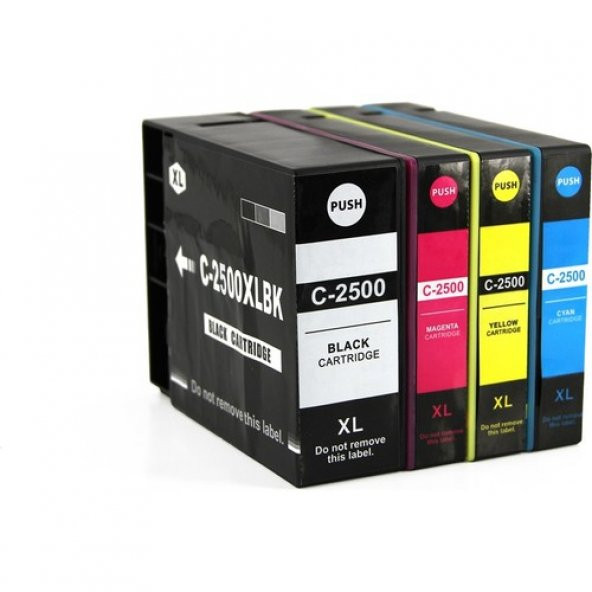 Ppt Premium® Canon Maxıfy Ib4050 Uyumlu Yüksek Kapasiteli 4 Renk Muadil Kartuş Seti ürün görseli 1