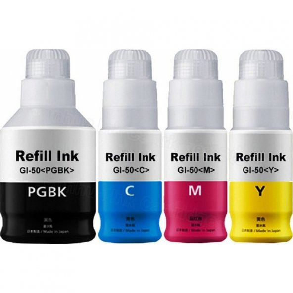 Photo Print Canon Pixma G2420 (Yeni Seri) 4 Renk Mürekkep Seti - Renkli ürün görseli 1