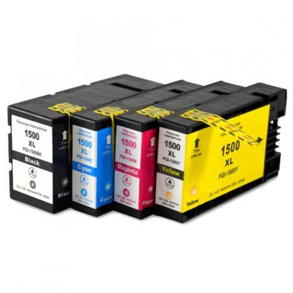 CANON 1500XL Maxify MB2050 4 Renk Muadil Kartuş Seti ürün görseli 1