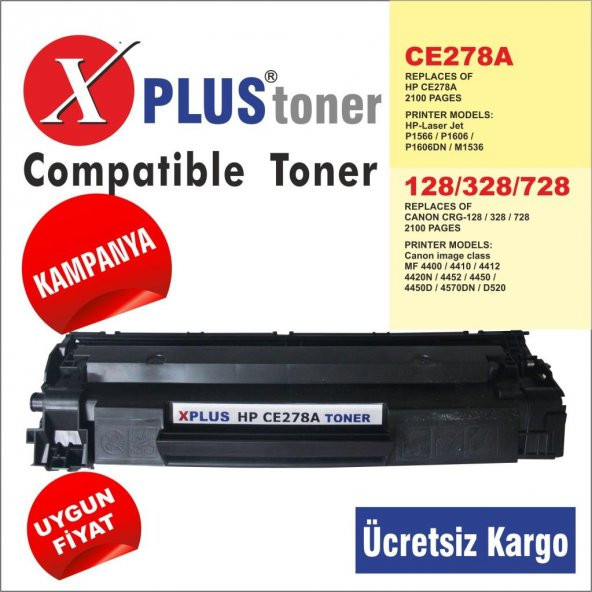 CANON CRG 728 MUADİL TONER-4400-4410-4430-4450-4420-D520-4570 ürün görseli 1