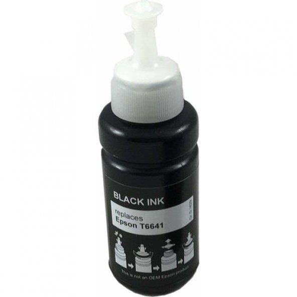 Premium® Epson T664 Uyumlu Siyah Mürekkep 70Ml ürün görseli 1