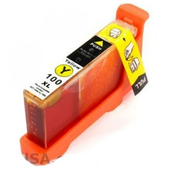 For Lexmark 100Xl/105Xl/108Xl Sarı Muadil Kartuş Yüksek Kapasite ürün görseli 1