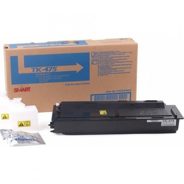 Kyocera Mita TK-475 Smart Toner FS6025-6030-6525-6530 (Yüksek Kapasite) ürün görseli 1