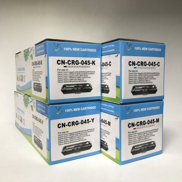Canon MF633CDW/MF635CX/LBP611CN CRG-045 Toner Takım ürün görseli 1