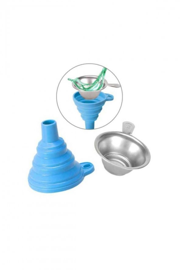 Sla 3d Yazıcı Uv Reçine Filtre(süzgeç)/Silikon Huni Seti ürün görseli 1