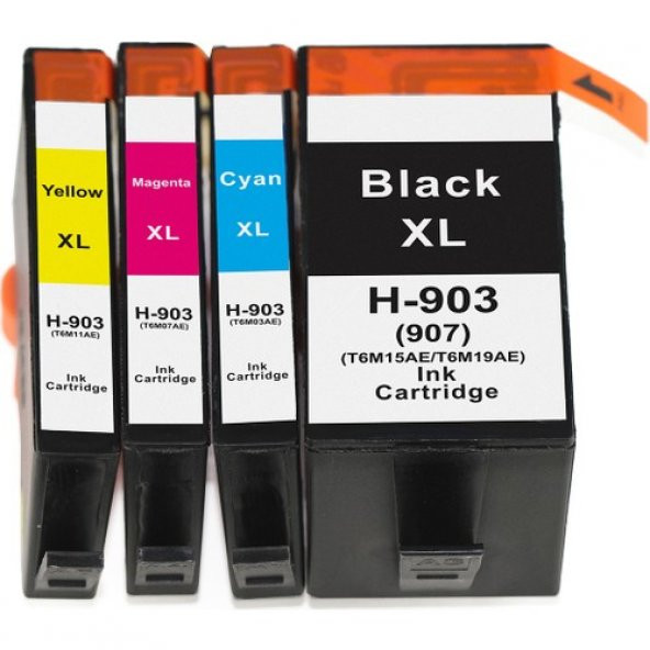 Premium  HP 903XL Muadil Kartuş Seti - Resim 2